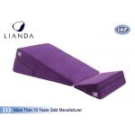Wedge Pillow for Acid Reflux - Memory Foam Folding Pillow includes a Zippered Cover for sale