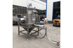 China JB Bulk Material Small Bag Unloading Station Dust Free With Sieve supplier