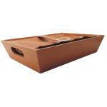 Hotel Leather Products Valet Service Tray With Cover and Fix Belt for sale