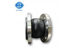 China Flange DN50 Flexible Rubber Bellows For Piping Irrigation Expansion supplier