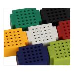 29AWG - 20 AWG Colored Small Solderless Breadboard With Spring Clips Contact for sale