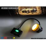 348 Lum Explosion Proof Rechargeable Miners Headlamp / IP68 Waterproof Mining Cap Lights