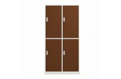 China Office 4 Door Storage Locker Lockable Metal Cabinet With Keys supplier