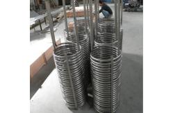 China Mechanical Annealed Titanium Cooling Coil For Heat Exchanger supplier