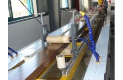 China WPC Guardrail Profile Extrusion Line , Chair Profile Extruder supplier
