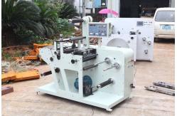 China Automatic Blank Label Rotary Die Cutting Machine With Slitter supplier