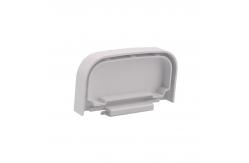 China Die Casting Plastics Molding Tool White Plastic Part For Electronic Outer Shell supplier