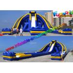 Famous Trippo Commercial Inflatable Slide For Beach 3 Lanes for sale