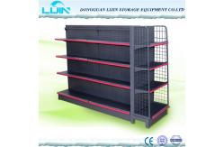China Safe Metal Supermarket Shelf Display Easy To Assemble And Dismantle supplier