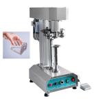 Aluminium Tin Can Sealer Machine Semi Automatic Beer Cans Closing Sealing Machine