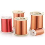0.4 - 0.8mm Solderable Polyurethane Enameled Copper Wire for sale