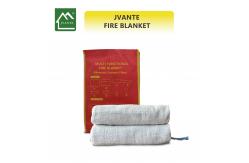 China White Ceramic Fiber Fire Blanket Perfect Emergency Solution For Factorie supplier