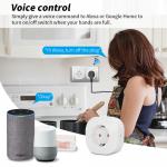 WIFI EU Plug Socket Tuya Smart Home Automation Electrical Wifi Controlled Socket