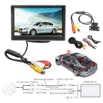 5 Inch Car Reversing Parking Monitor DC9 35V Car Monitor TFT LCD Screen for sale