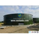 Dome Roof Glass Fused Steel Tanks For Sewage Treatment Plant