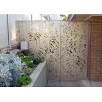 OEM Black Sliding Aluminum Fence Gate Fireproof And Weather Resistant for sale
