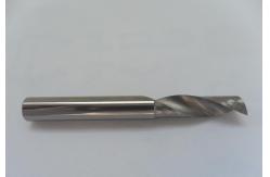 China Tungsten Cemented Carbide Cutting Tools Straight Shank Single Flute End Mill supplier
