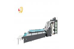 China Fully Automatic Flute Laminating Machine For 350gsm Paper Cardboard PLC Control supplier