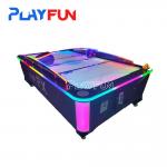 PlayFun Indoor Commercial Amusement Park Sport Air Hockey Coin Operated Arcade Table Game Machine for sale