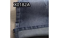 China 10Oz TR Cotton Polyester Spandex Denim Fabric Dark Blue Shade supplier