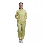 Cleanroom Elastic Cuff Anti Static Garments OEM ESD Safe Clothing for sale