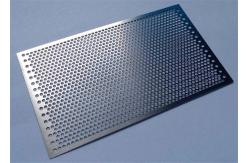 China 2mm Thickness Hexagonal Perforated Sheet Metal Beautiful Etching Grid Use supplier