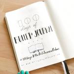 160 Pages Bullet Journal Notebook / Dotted Page Journal PU Leather Cover Material