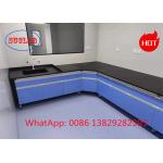 Wood Chemistry Lab Workbenches with Storage And  Fire resistant Chemical resistant Multiple Cabinets for sale