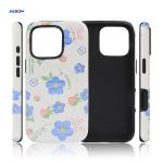 Sublimation Film 2 in 1 3D Mobile Phone Case Covers Blank Custom Compatible with iPhone for sale