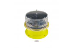 China GPS Sync Solar Warning Light UV Polycarbonate Microprocessor Controlled 20fpm supplier