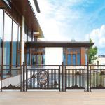 Decorative Metal Galvanized Aluminum Steel Fence For Swimming Pool