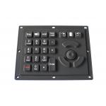 22 Keys Sealed Silicone Rubber Keyboard With Rugged Force Sensing Pointers for sale