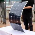 18V 170w Flexible Monocrystalline Solar Panel Photovoltaic Module for sale