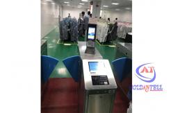 China Electric Flap Barrier Turnstile Speed ESD Facial Scan Screen Control Software supplier