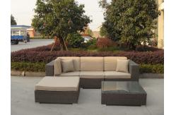 China garden rattan sofa set supplier