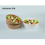 16oz 500ml Shorter Single PE Coating Water Proof Paper Food Bowls for sale