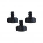 Environmental Protection Black Flower Thumb Screw Head Rolling Straight Grain for sale