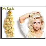 7A Grade Russian Human Hair Blonde Color Body Wave 613# 100% Human Hair 10 Inch 12 Inch for sale