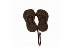 China Home Decoration Wrought Iron Coat Hooks Cast Iron Crafts supplier