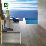 Glazed Wood Grain Ceramic Tiles Non slip 200x1000mm Browns / Tans Color for sale