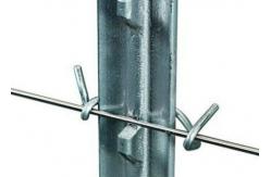 China Galvanized T Posts 1.58kg-2.04kg/m Secure Livestock Fencing Solution supplier