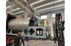 China High Output Harrow Vacuum Paddle Rotary Drum Dryer Flash Dryer supplier