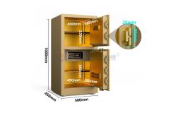 China Fingerprint Digital Lock Home Safety Safe Box H1000mm Gold YB/RS-100D supplier