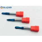 High Hardness Steel Solid Carbide End Mill Nano Coating Standard Overall Length for sale