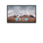 Qtenboard 75 Inch Dual System 40 Point Touch Screen Smart Interactive Whiteboard Flat Panel for School Classroom for sale