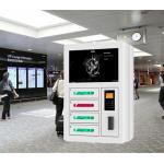 MCU System Card Operated Cell Phone Charger Box For School , Library , Restaurant