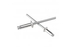 China Sliver Car Maintenance Accessories Self Plugging Open End waterproof rivets aluminum supplier