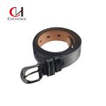 Black Neutral Street Denim Casual Genuine Leather Belt Cowhide Or PU for sale