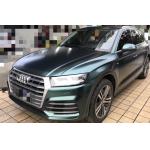 Acrylic Based Adhesive Backing Matte Car Vinyl Wrap Dark Green Metallic Effect