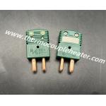 Type S Type R Thermocouple Connector Male Plug Standard Size ANSI Color for sale